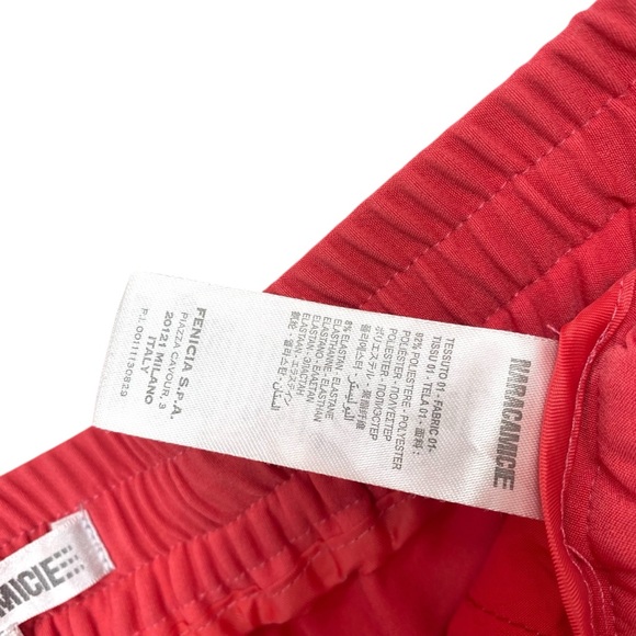 Naracamicie Italian Designer Wide Leg Drawstring Palazzo Trouser Pants - Picture 5 of 5